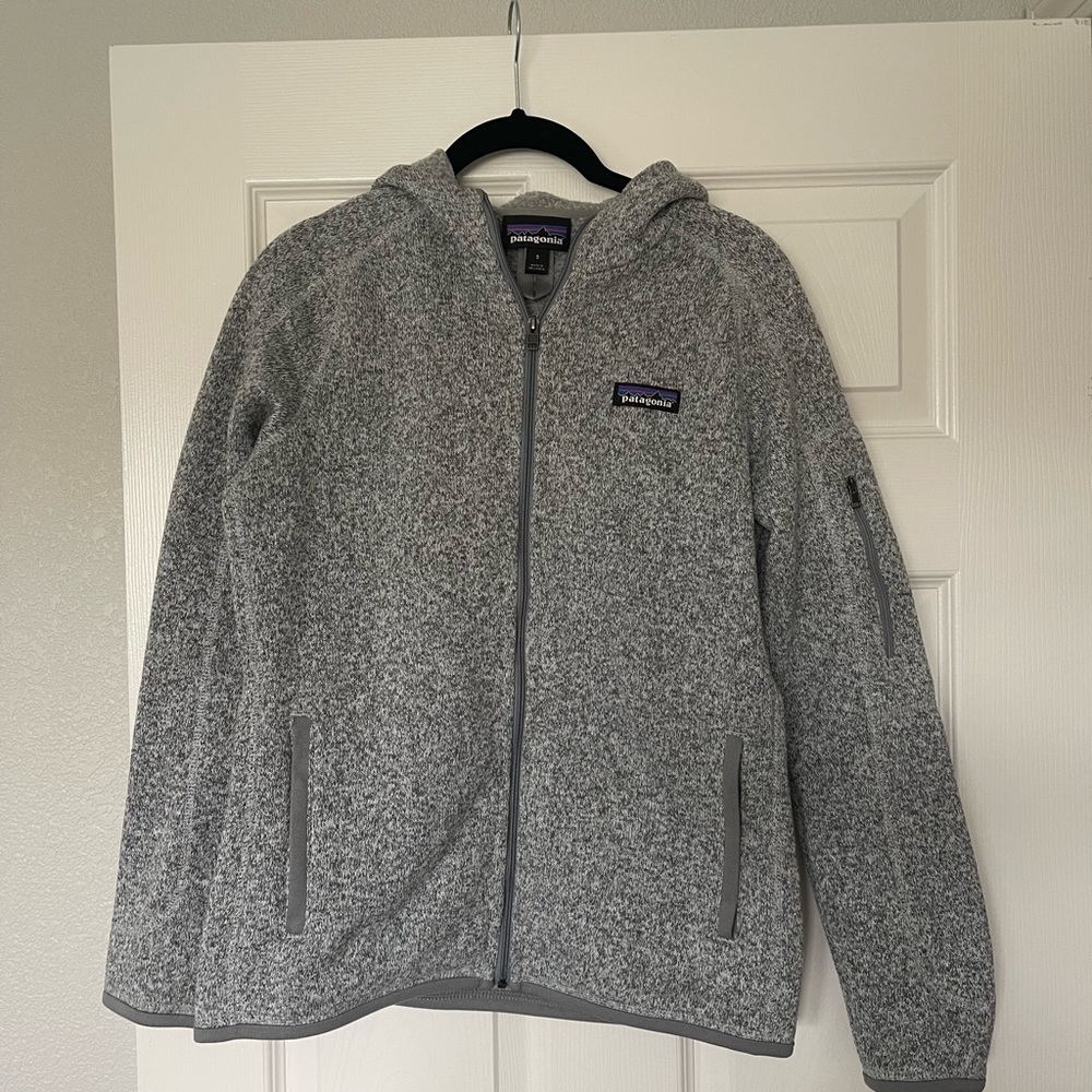Patagonia Gray Hooded Jacket